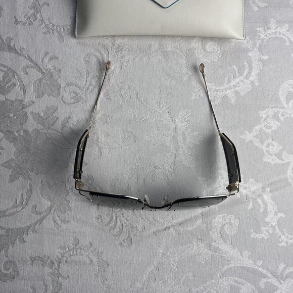 Genuine Fenty Blockt Black Smoke Gold Metal Frame Sunglasses With Case Only - Picture 6 of 16